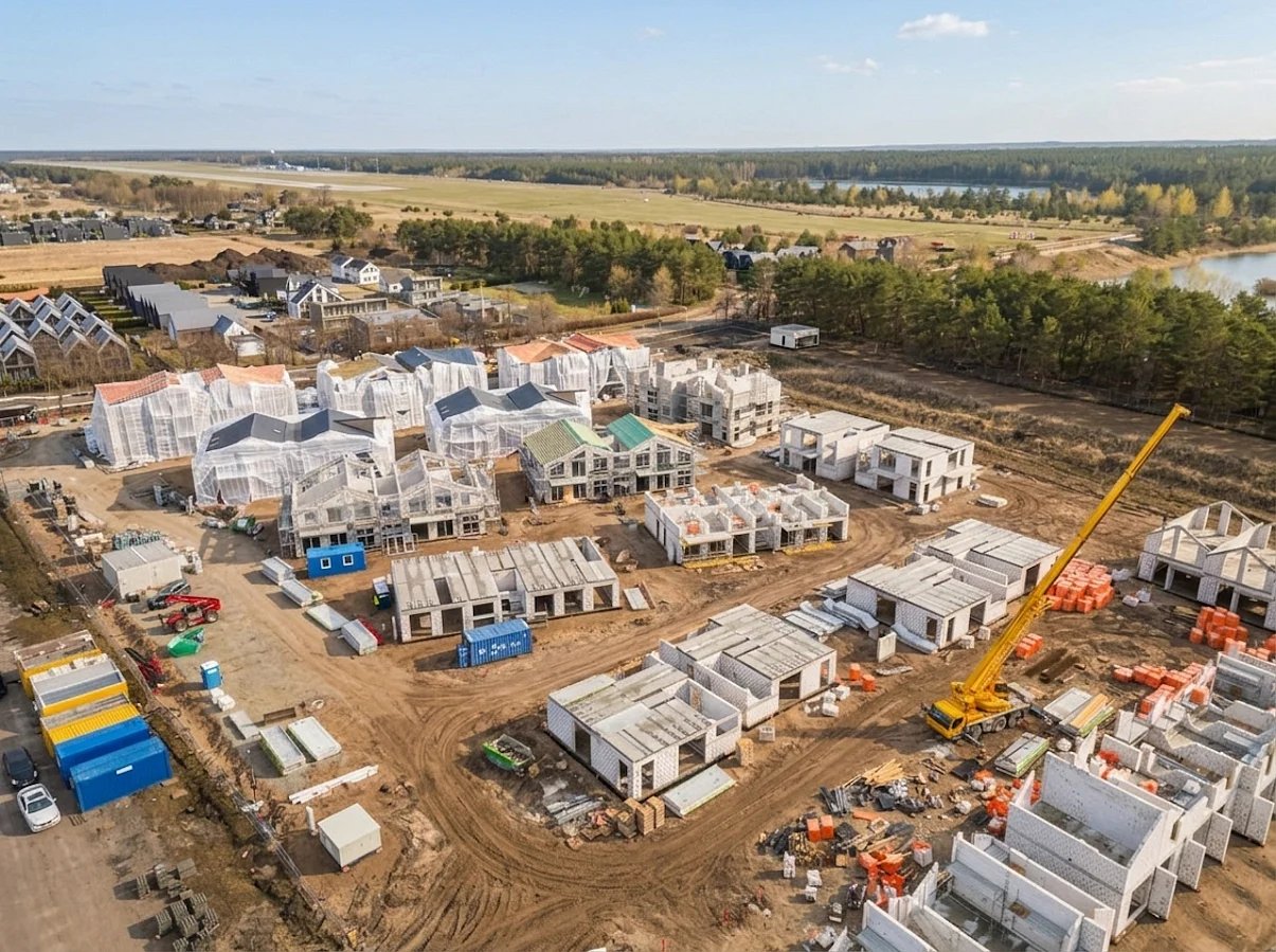 Statybų darbų eiga