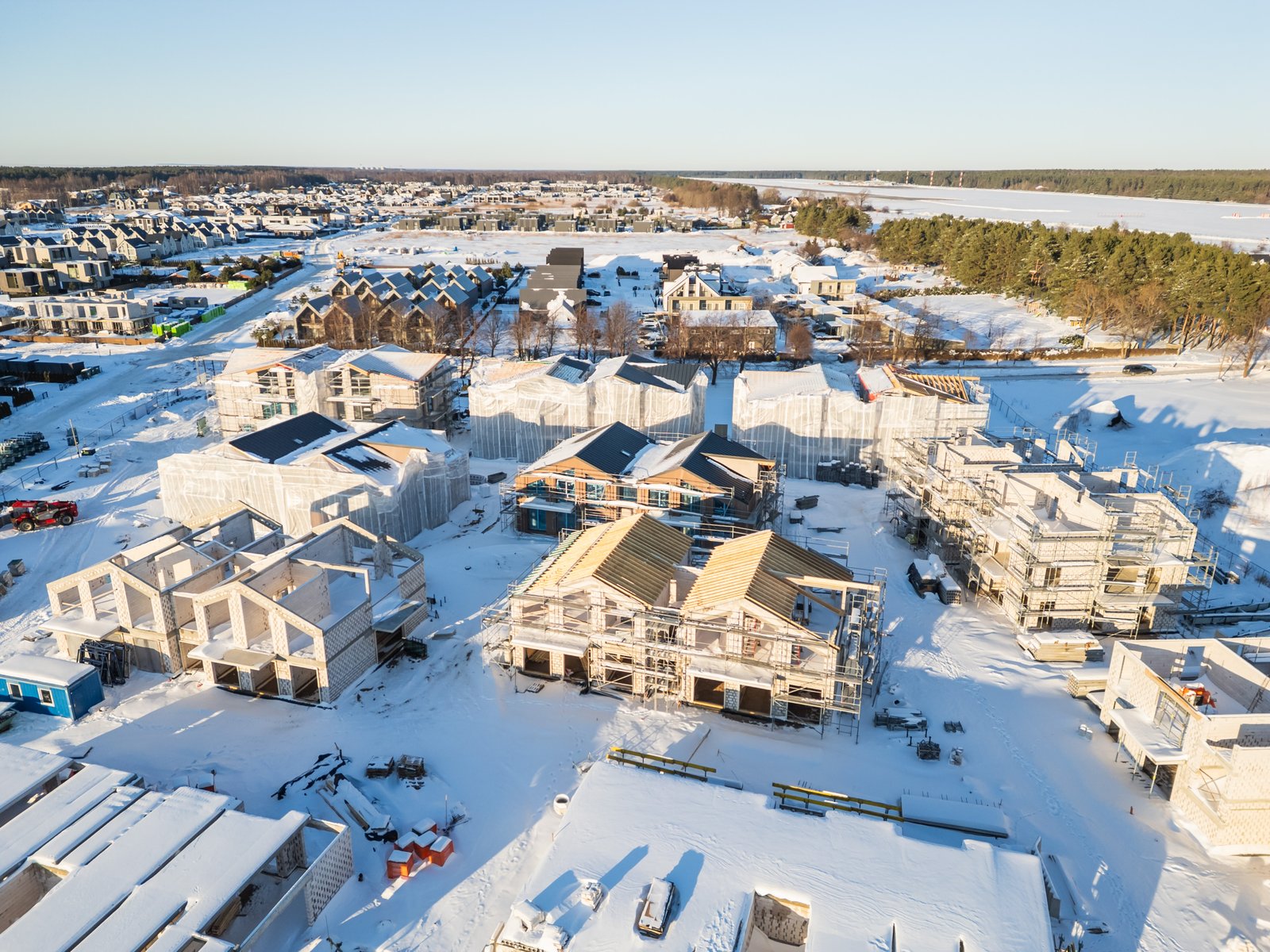 Statybų darbų eiga